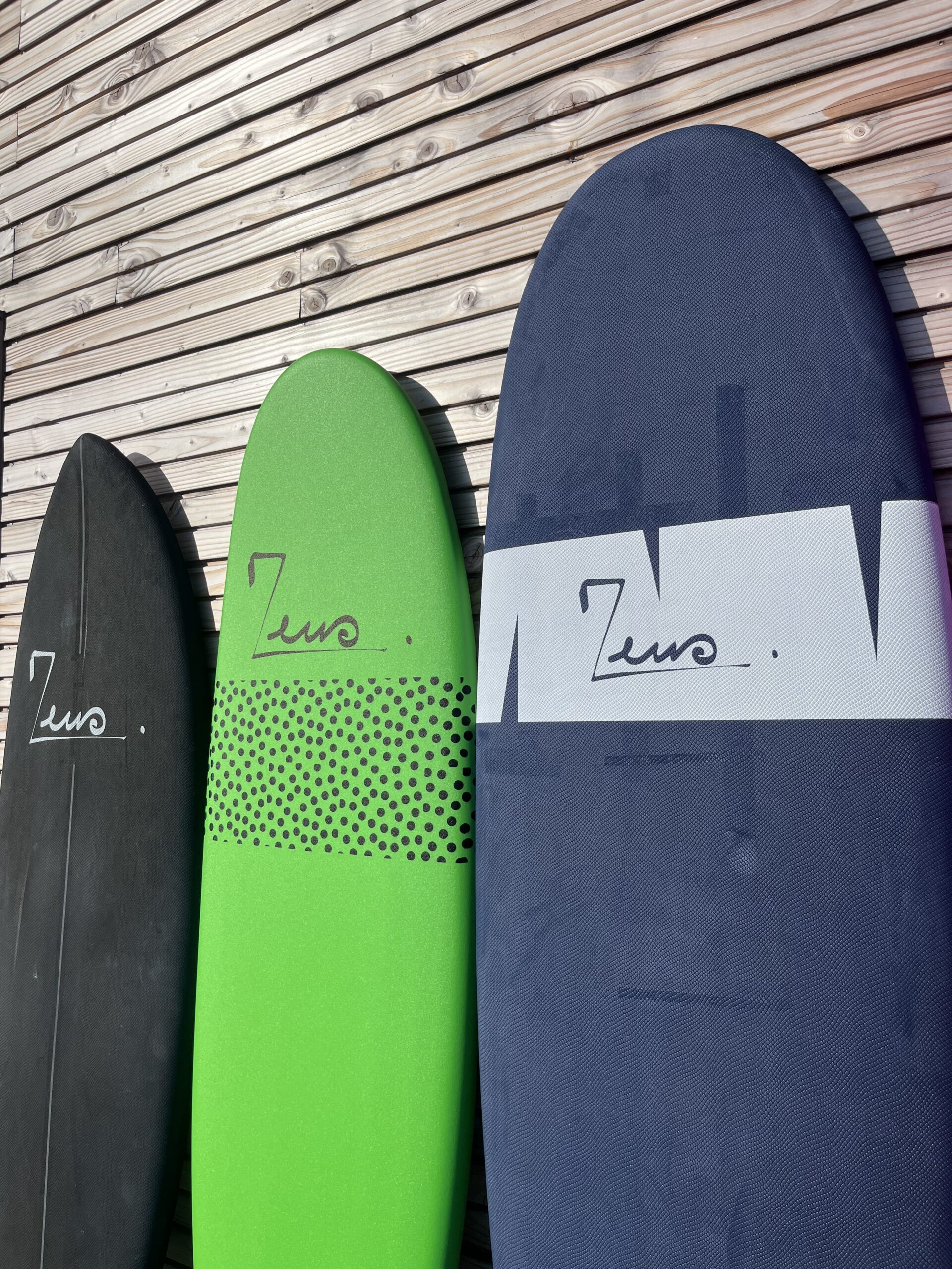 Voici les planches que vous aurez l'occasion de surfer chez Surf Adventure